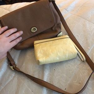 Coach Wristlet and Crossbody bag!